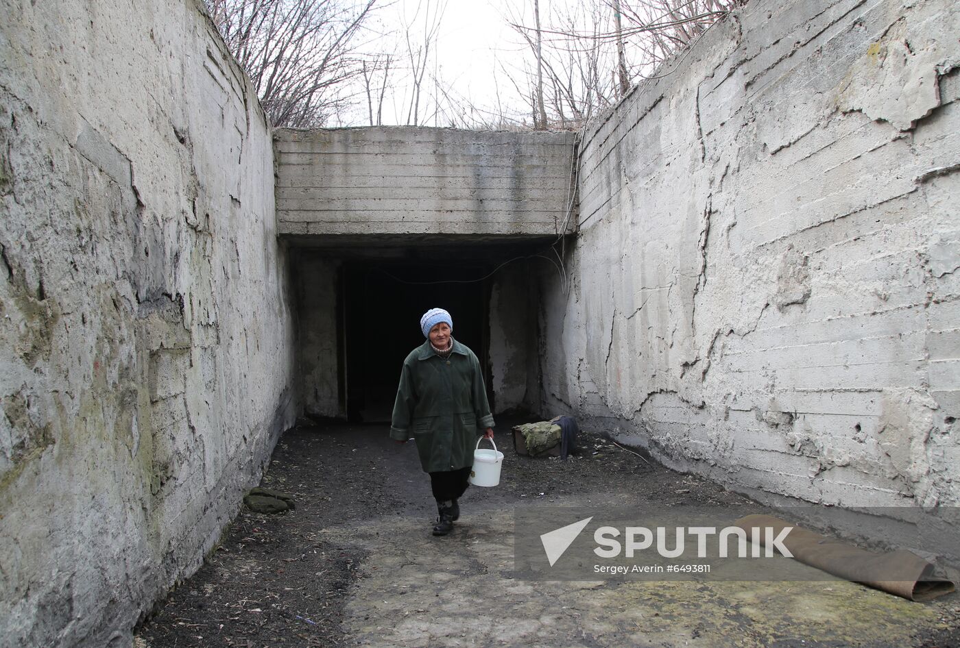 Ukraine DPR Bomb Shelter