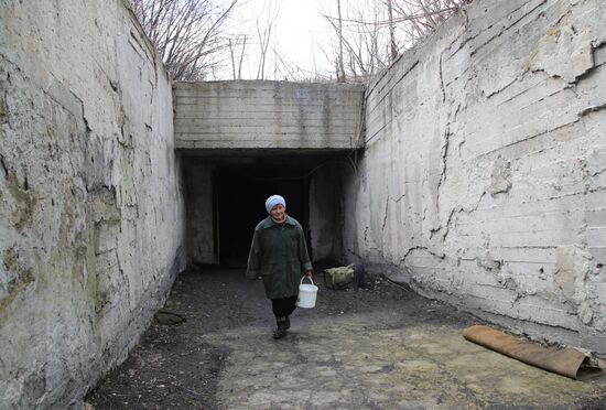Ukraine DPR Bomb Shelter