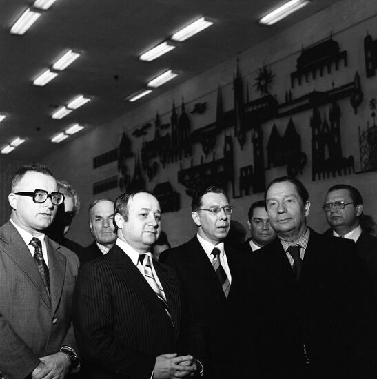 Soviet-Czechoslovak Friendship Week in Moscow