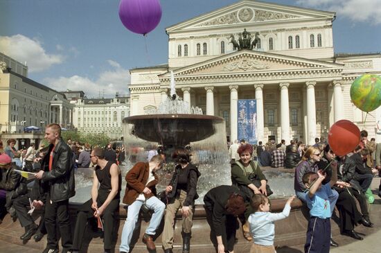 May 9 celebrations in Moscow
