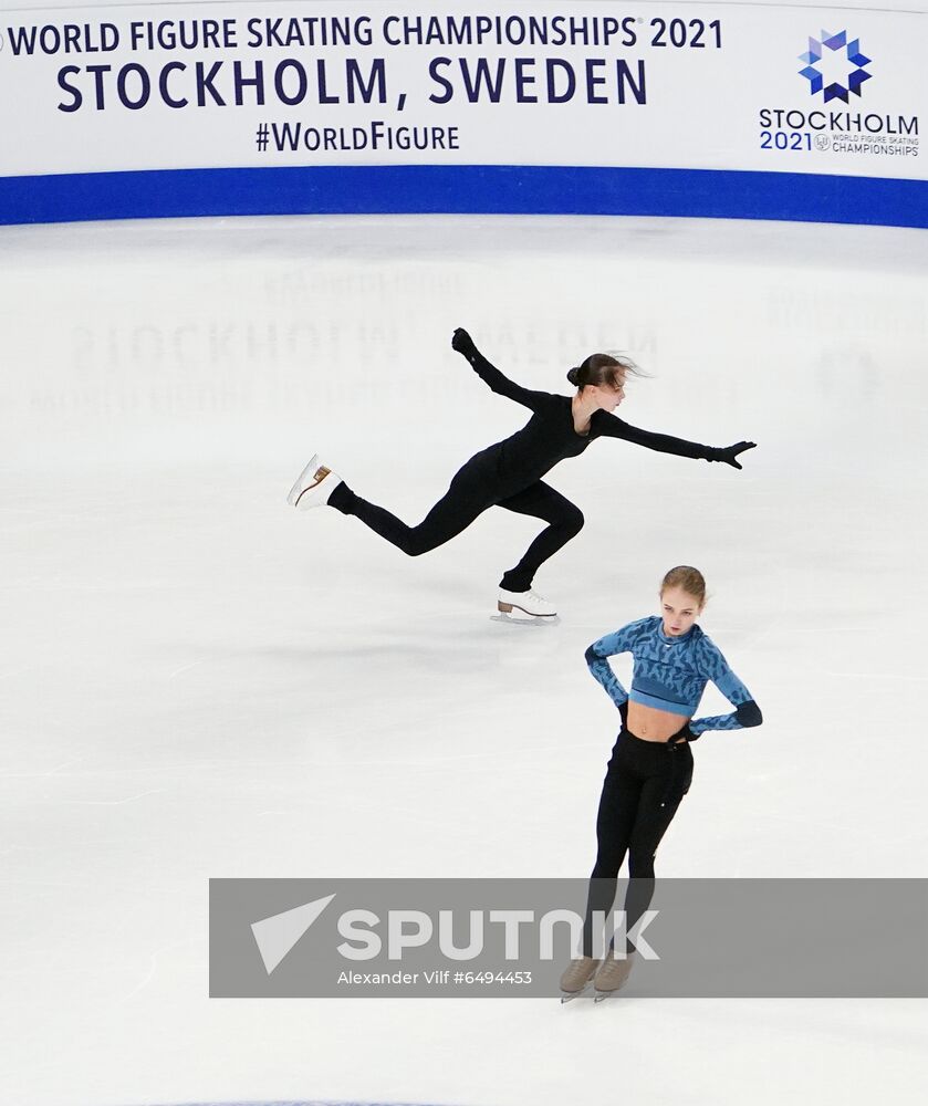 Sweden Figure Skating Worlds Training