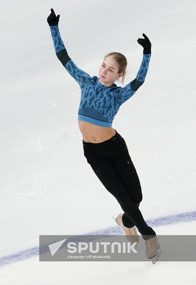 Sweden Figure Skating Worlds Training