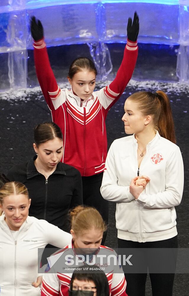 Sweden Figure Skating Worlds Training