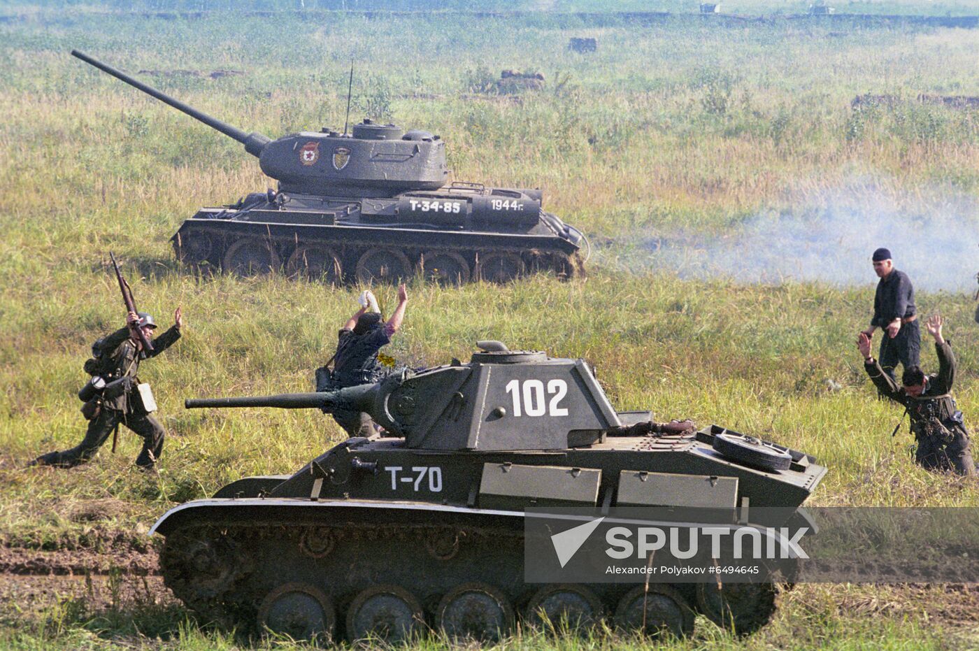 Tankman Day military festival