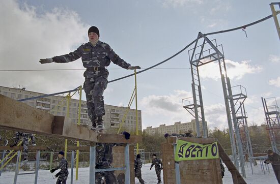 Komandor Kvest young rescuers' club in Moscow