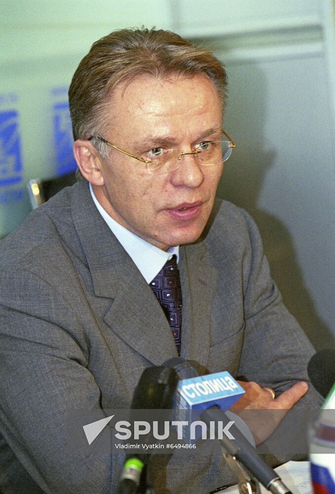 News conference at RIA Novosti