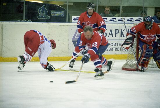 Tournament marking 50th anniversary of first hockey match between USSR and Canada