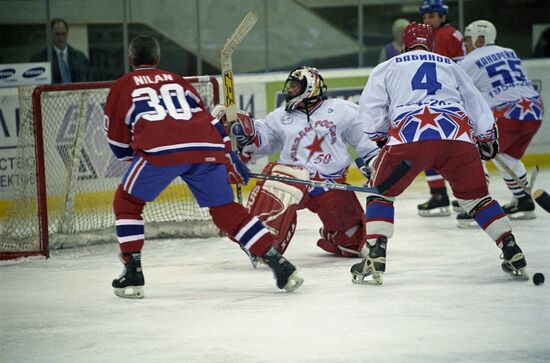 Tournament marking 50th anniversary of first hockey match between USSR and Canada