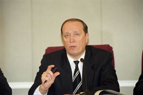 Chair of Central Election Commission Alexander Veshnyakov