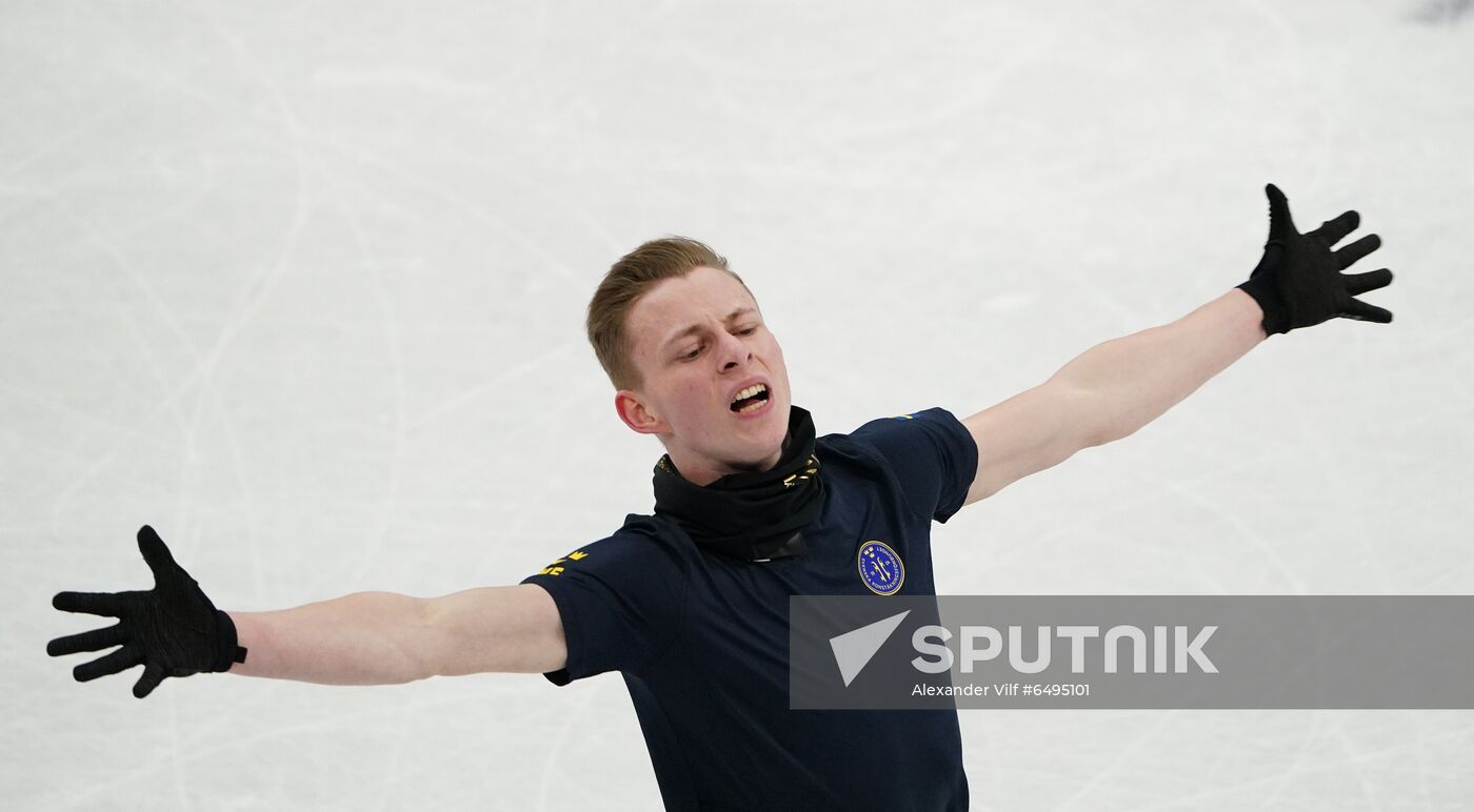 Sweden Figure Skating Worlds Training