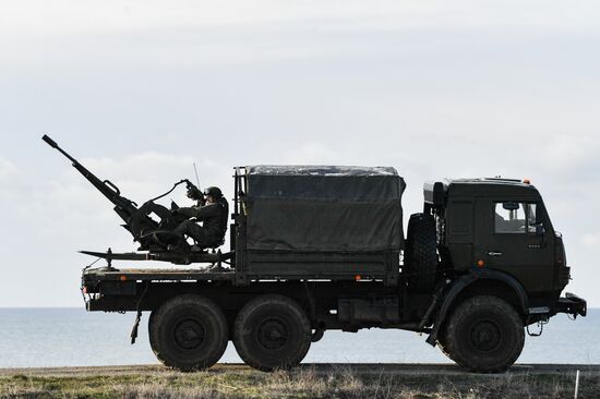 Russia Crimea Military Drills