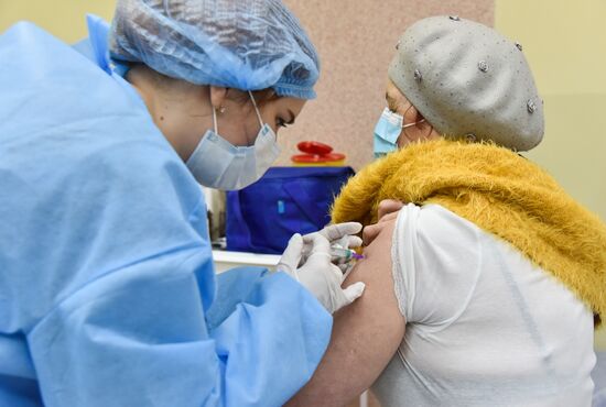 Ukraine Coronavirus Vaccination
