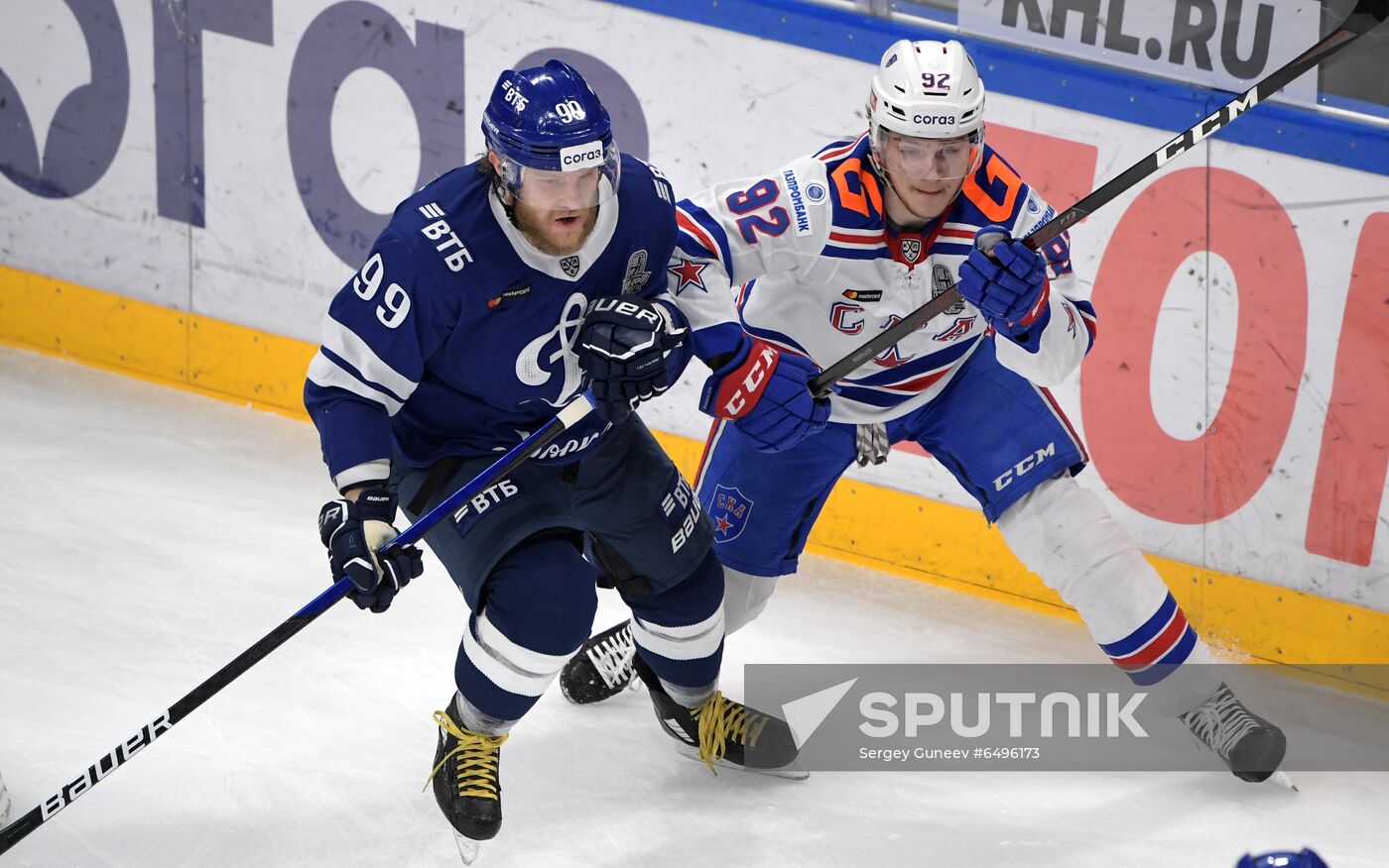 Russia Ice Hockey Dynamo Moscow - SKA