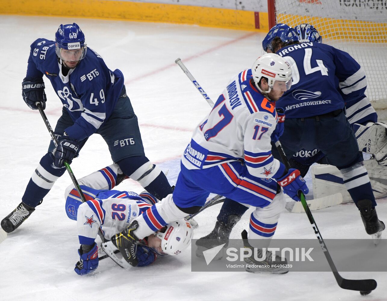 Russia Ice Hockey Dynamo Moscow - SKA