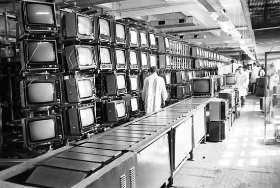 Voronezh's Elektrosignal TV set manufacturing plant