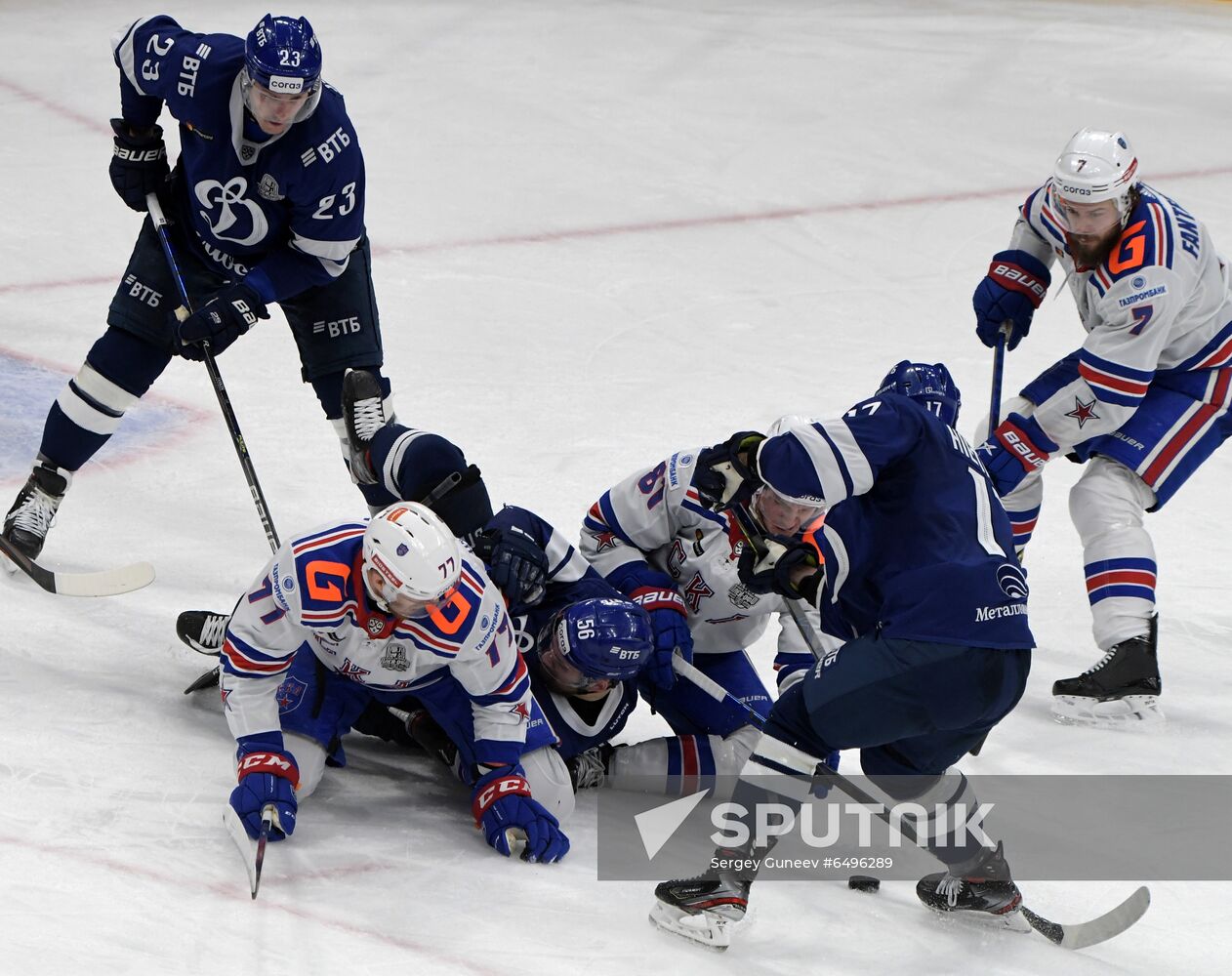 Russia Ice Hockey Dynamo Moscow - SKA