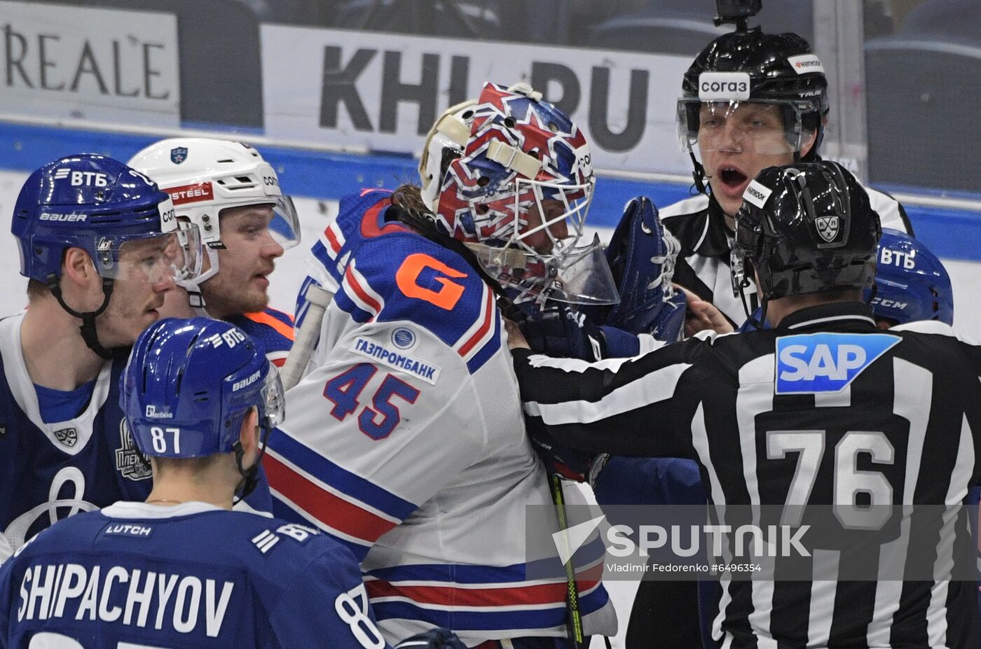 Russia Ice Hockey Dynamo Moscow - SKA