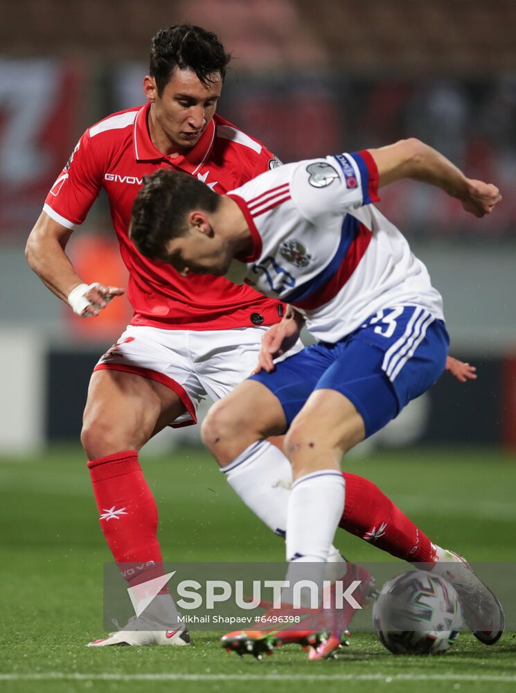 Malta Soccer World Cup Qualifiers Malta - Russia