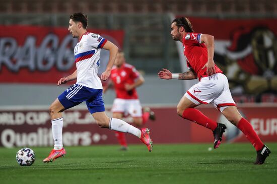 Malta Soccer World Cup Qualifiers Malta - Russia