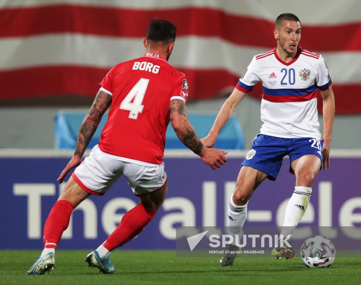 Malta Soccer World Cup Qualifiers Malta - Russia