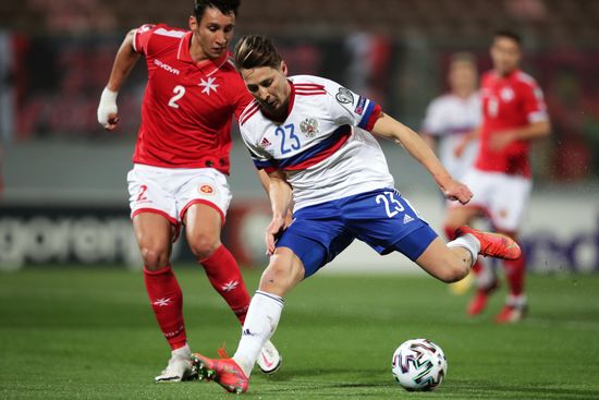 Malta Soccer World Cup Qualifiers Malta - Russia