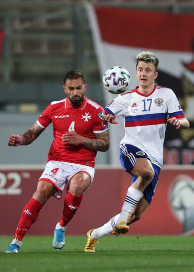 Malta Soccer World Cup Qualifiers Malta - Russia