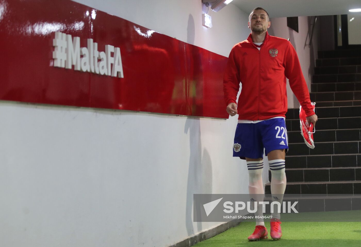 Malta Soccer World Cup Qualifiers Malta - Russia