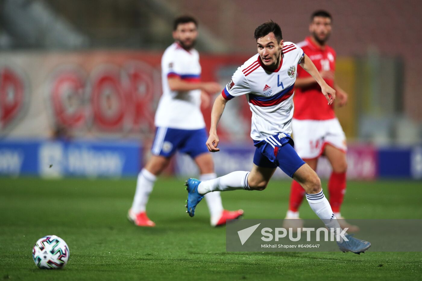 Malta Soccer World Cup Qualifiers Malta - Russia