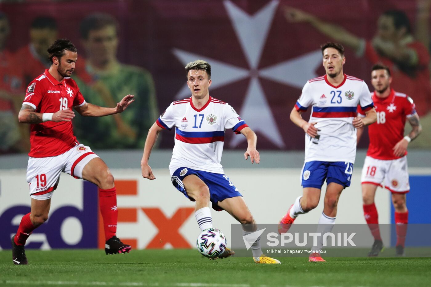 Malta Soccer World Cup Qualifiers Malta - Russia