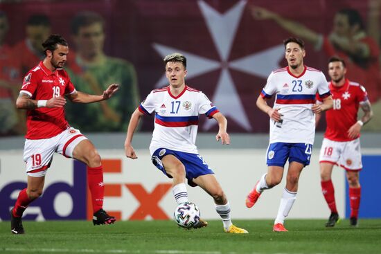 Malta Soccer World Cup Qualifiers Malta - Russia