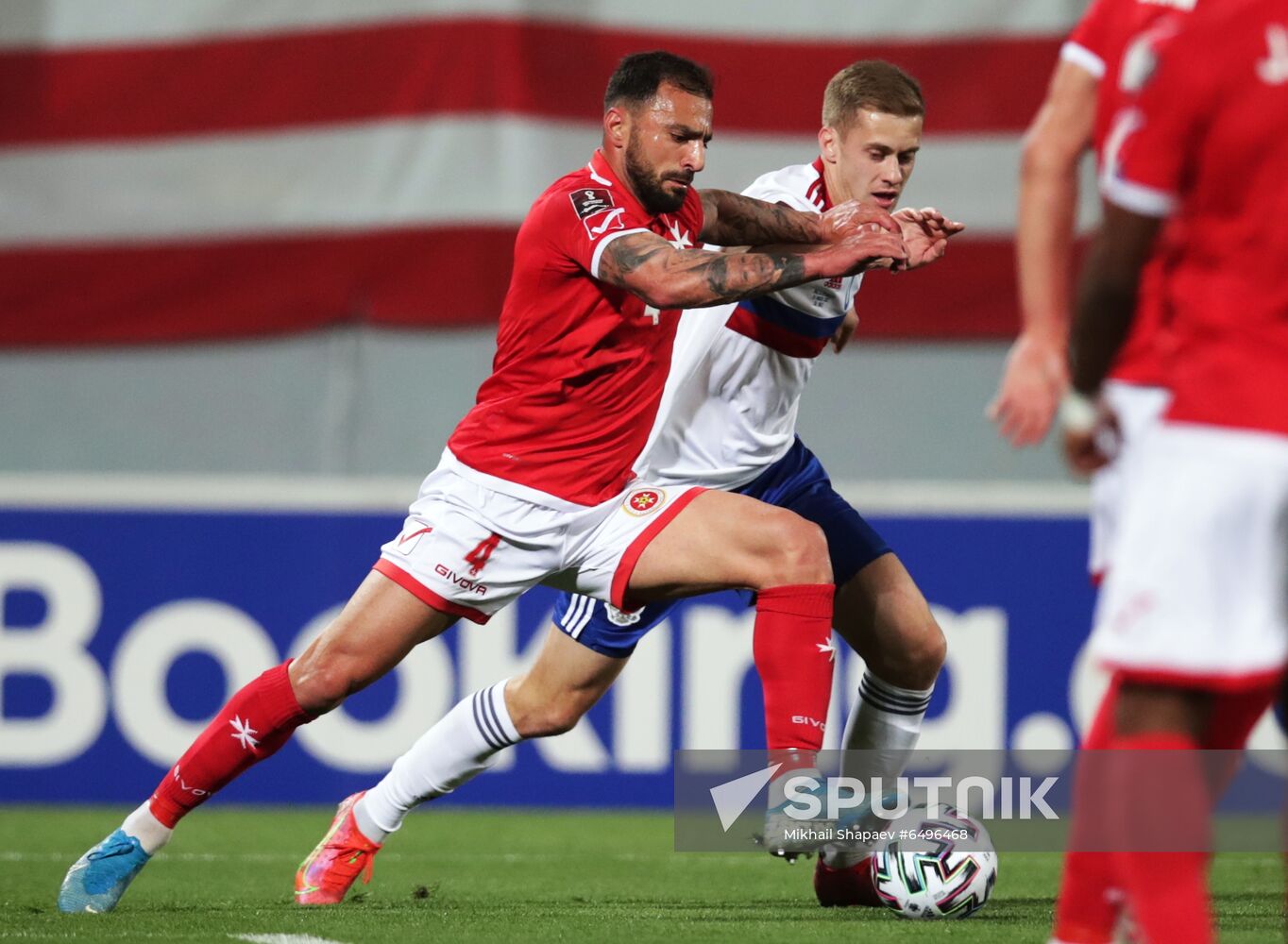 Malta Soccer World Cup Qualifiers Malta - Russia