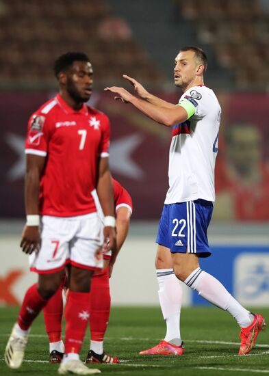 Malta Soccer World Cup Qualifiers Malta - Russia