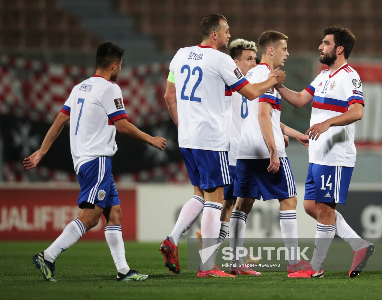 Malta Soccer World Cup Qualifiers Malta - Russia