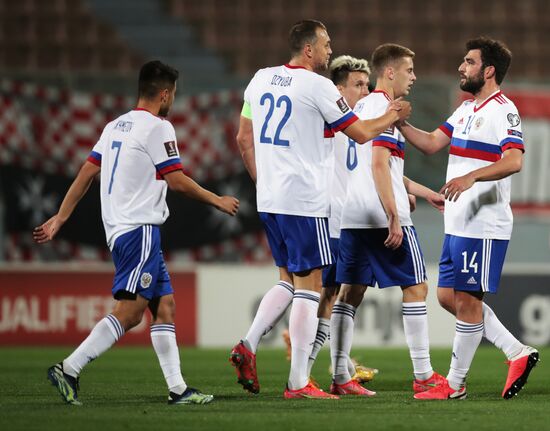 Malta Soccer World Cup Qualifiers Malta - Russia