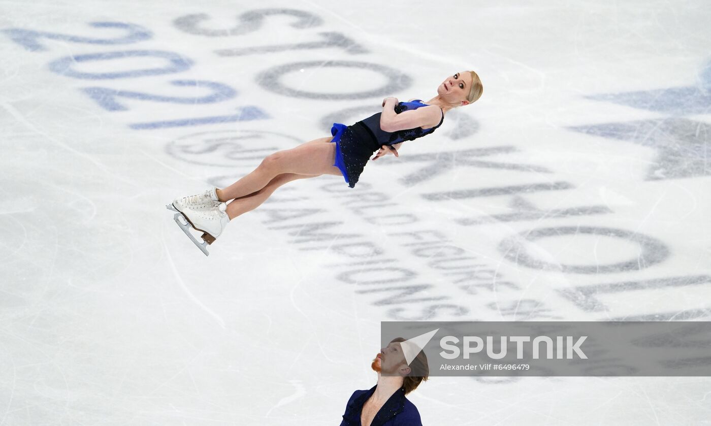 Sweden Figure Skating Worlds Pairs