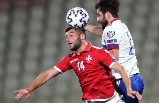 Malta Soccer World Cup Qualifiers Malta - Russia