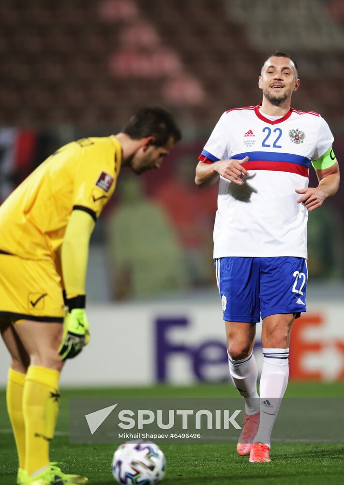 Malta Soccer World Cup Qualifiers Malta - Russia