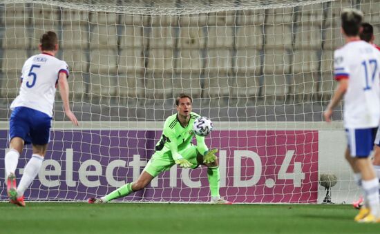 Malta Soccer World Cup Qualifiers Malta - Russia