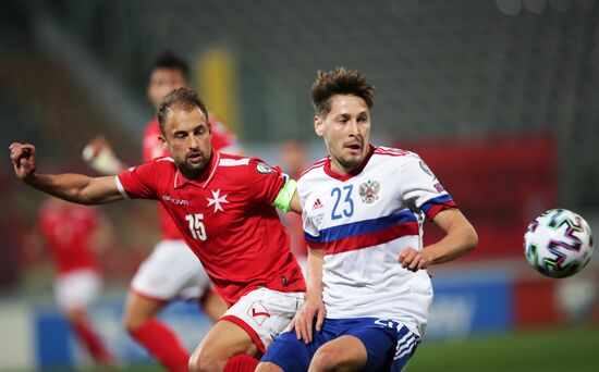Malta Soccer World Cup Qualifiers Malta - Russia