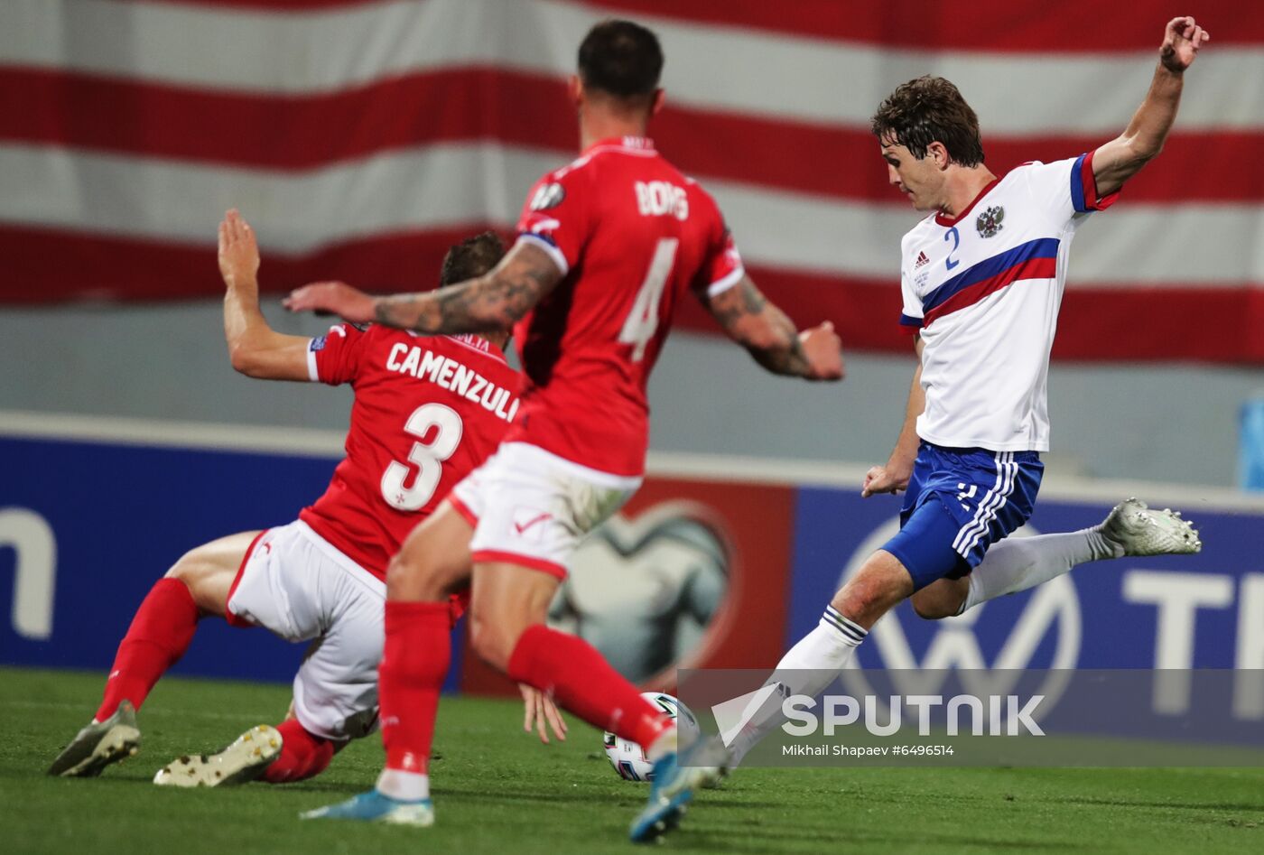 Malta Soccer World Cup Qualifiers Malta - Russia
