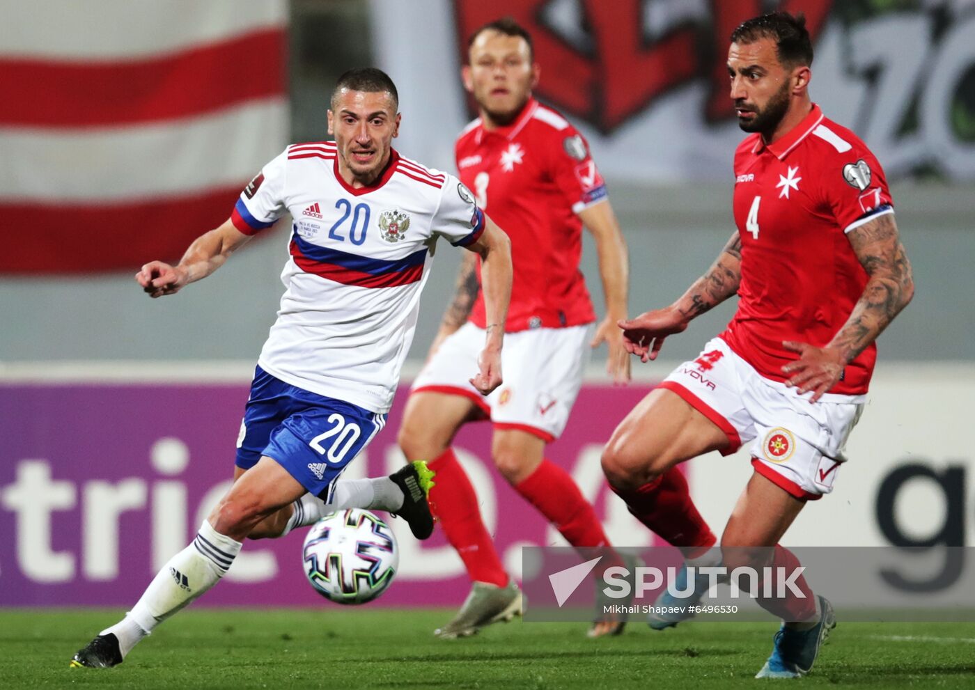 Malta Soccer World Cup Qualifiers Malta - Russia