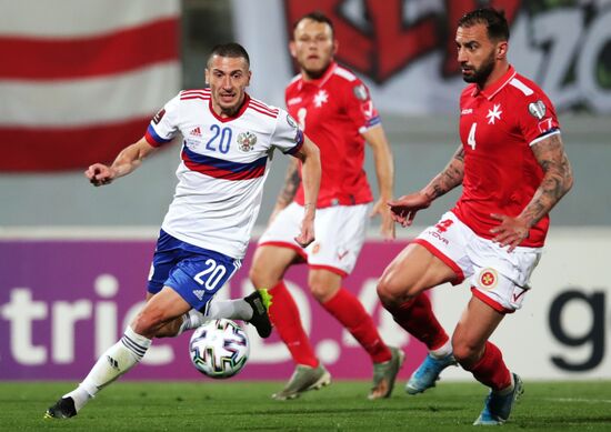 Malta Soccer World Cup Qualifiers Malta - Russia