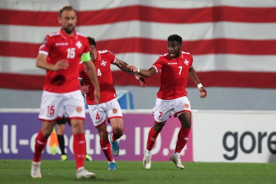 Malta Soccer World Cup Qualifiers Malta - Russia