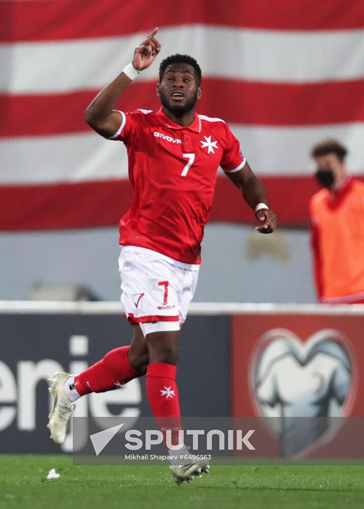 Malta Soccer World Cup Qualifiers Malta - Russia