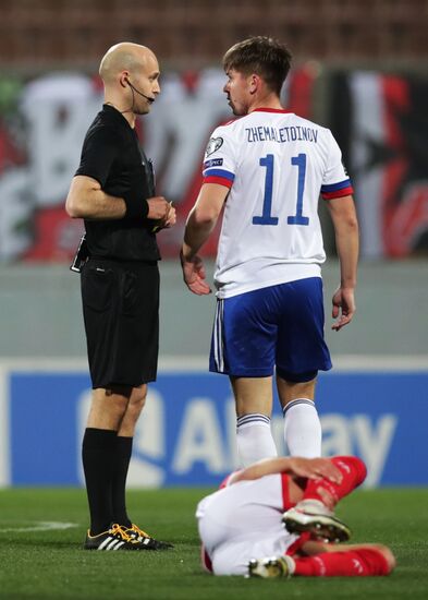 Malta Soccer World Cup Qualifiers Malta - Russia