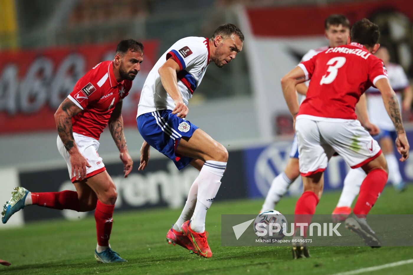 Malta Soccer World Cup Qualifiers Malta - Russia