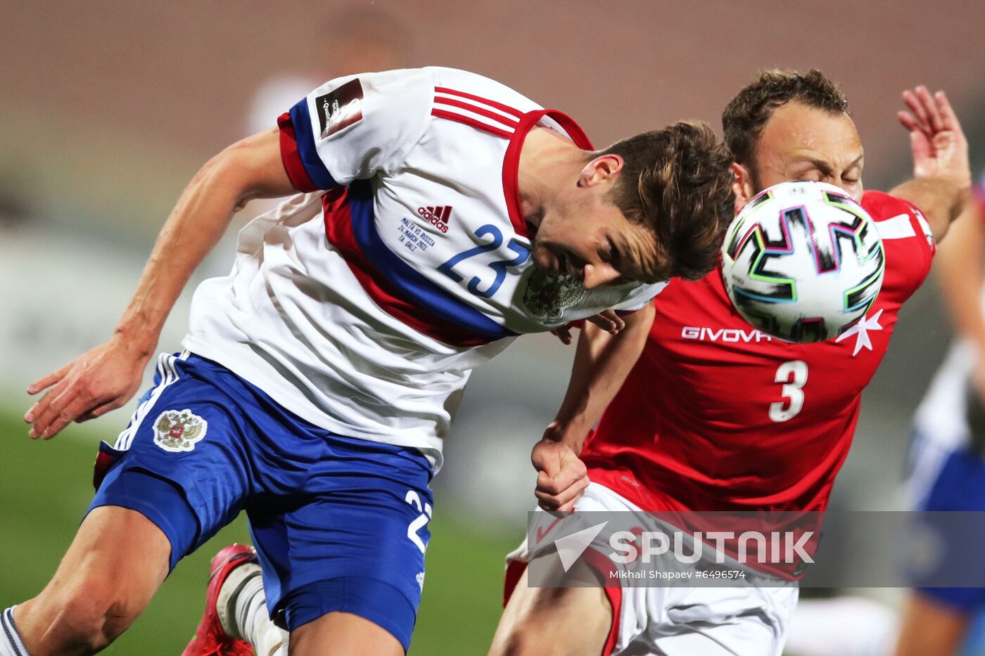 Malta Soccer World Cup Qualifiers Malta - Russia