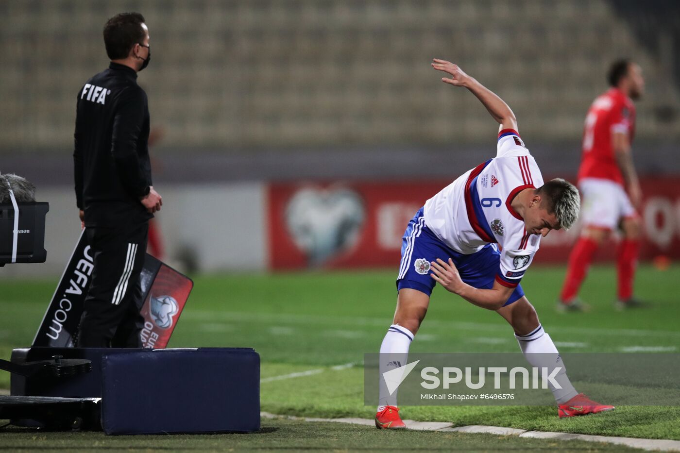 Malta Soccer World Cup Qualifiers Malta - Russia