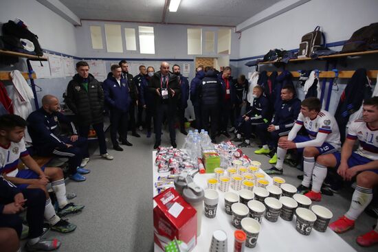 Malta Soccer World Cup Qualifiers Malta - Russia