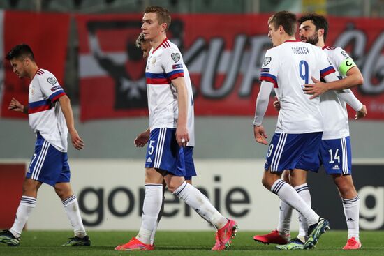 Malta Soccer World Cup Qualifiers Malta - Russia